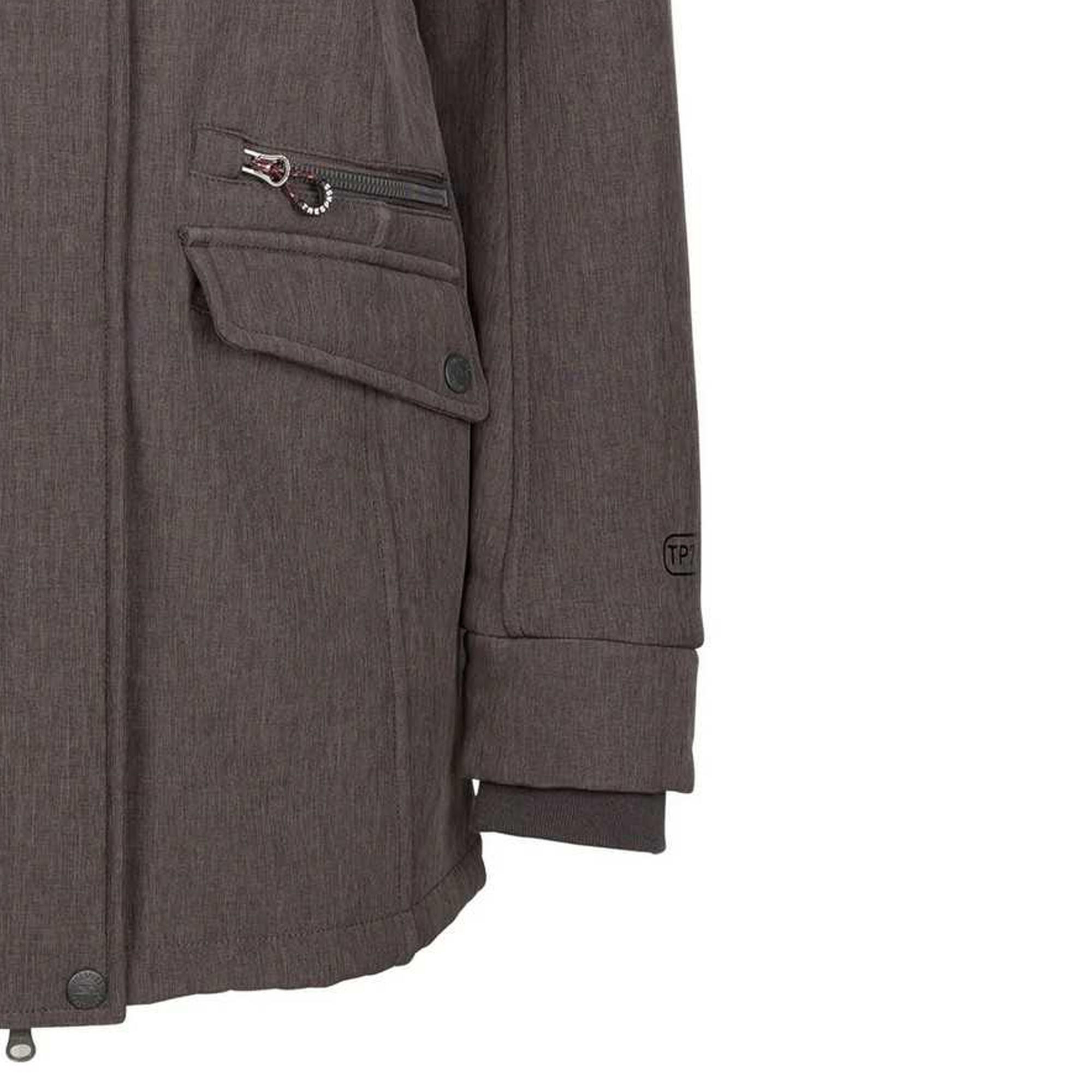 Veste Softshell ANZA Femme (Gris Foncé Chiné) 4/5
