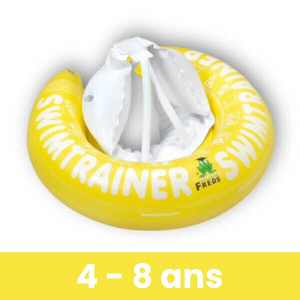SWIMTRAINER classic jaune - Bouée d'apprentissage pour enfant de 4 à 8 ans 2/7