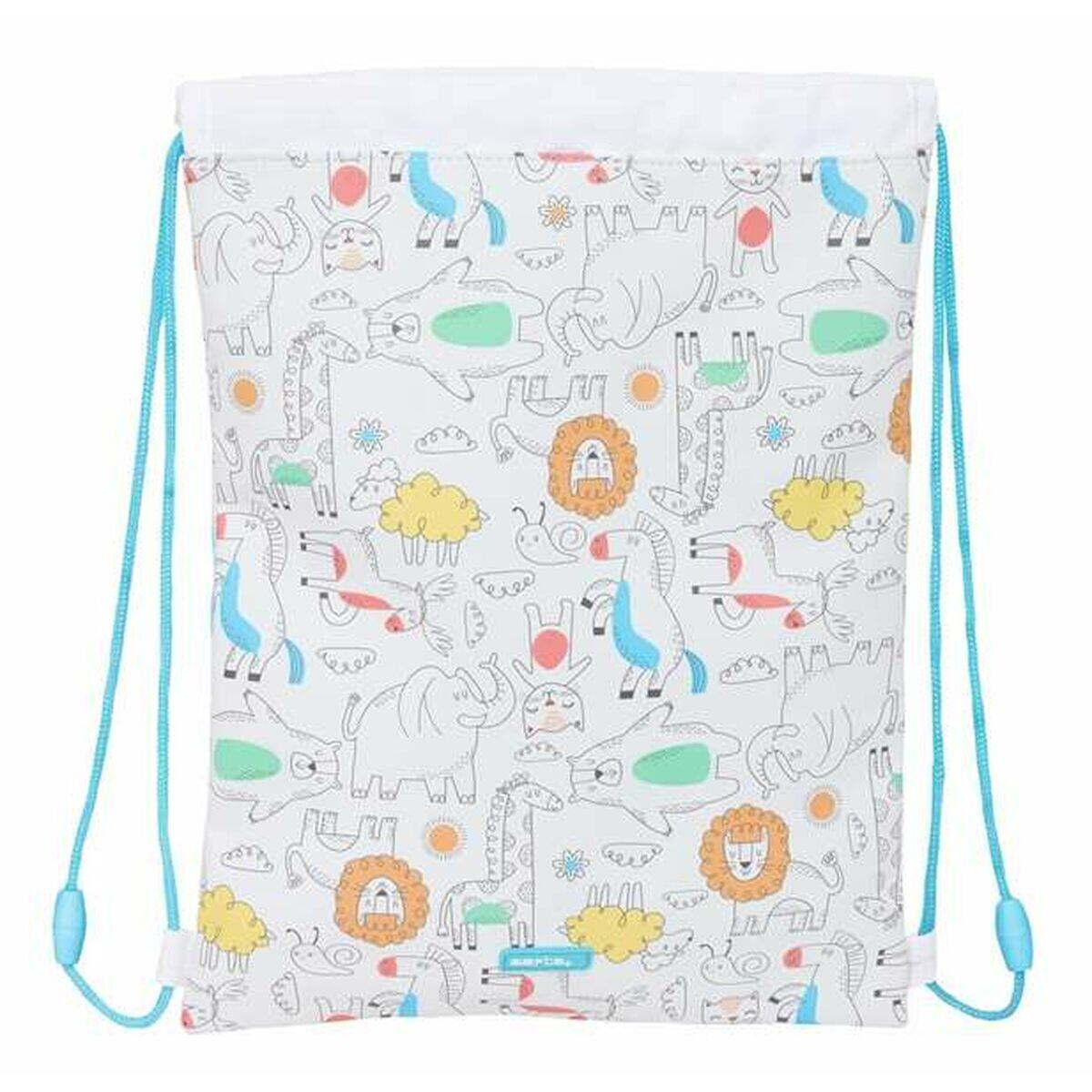 Saco Mochila com Cordas Safta 2/3