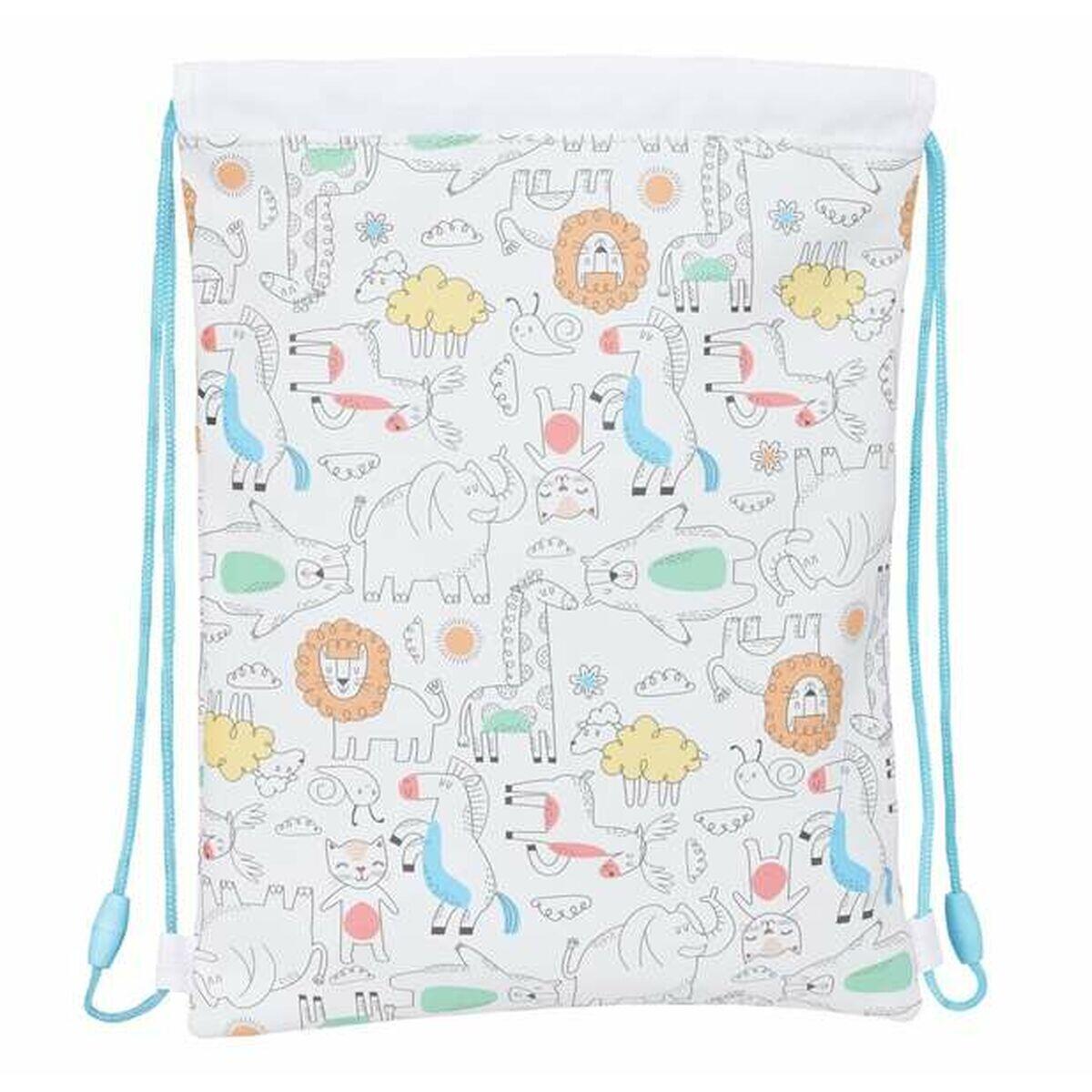 Saco Mochila com Cordas Safta 3/3