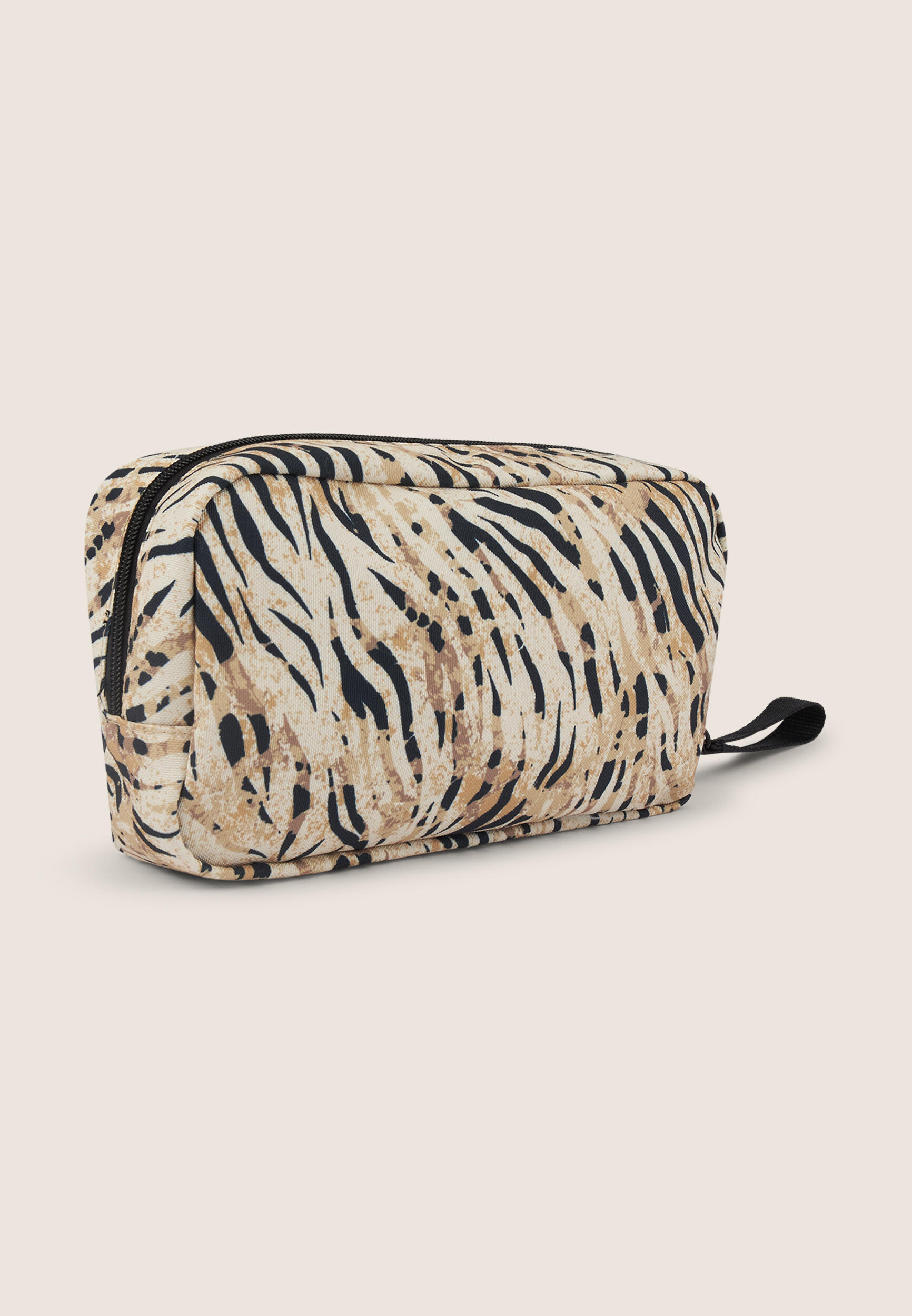 Neceser de animal print con correa 3/3