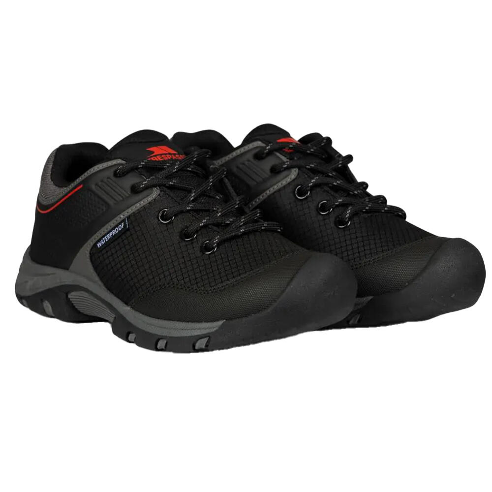 TRESPASS Scarpe Sportive Bambini Trespass Bevin Nero Rosso