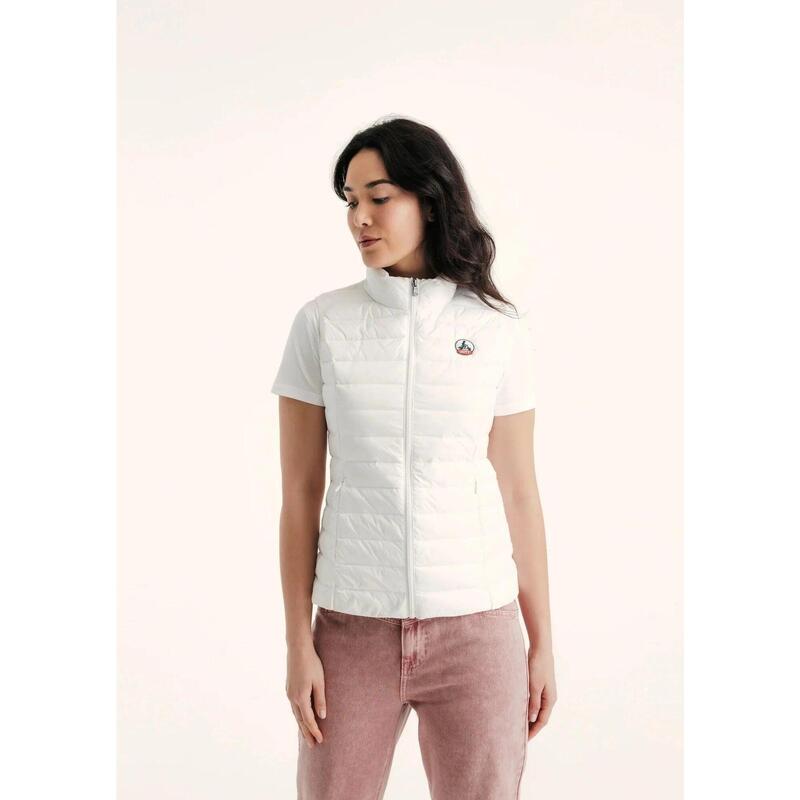 Doudoune sans manches Seda blanche - Femme