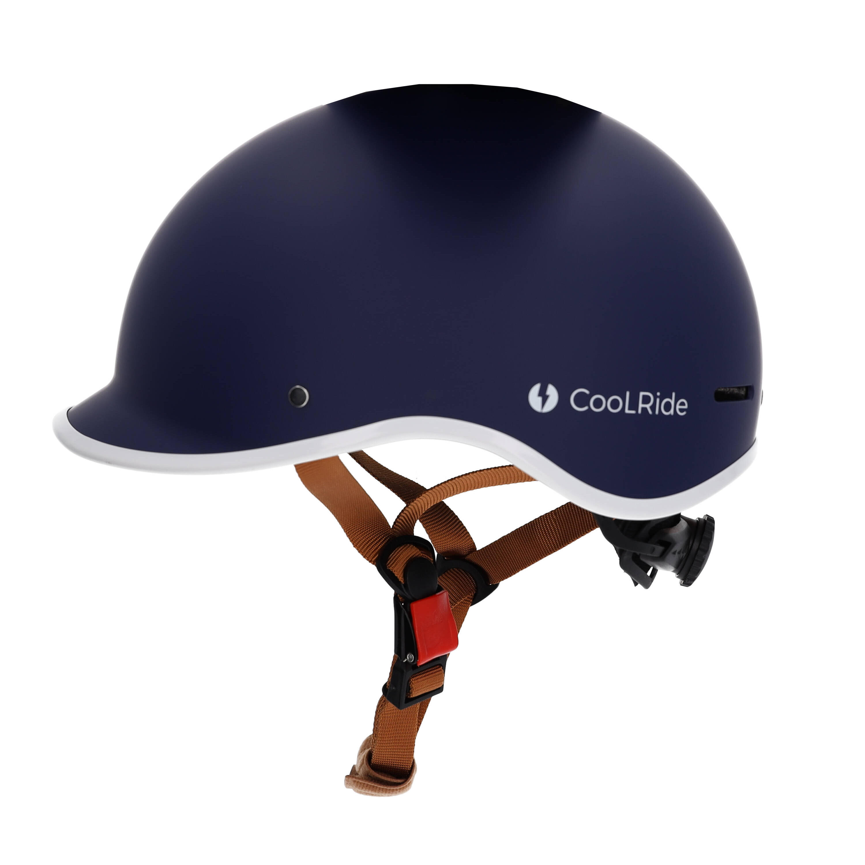 Casque vélo adulte 59-61 cm Multisport Noir mat avec visère intégrée 2/7