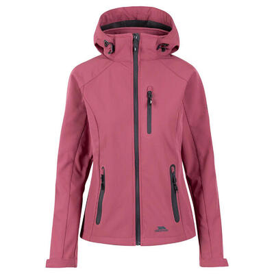 Dames bela ii waterbestendige softshell jas (rozentoon)