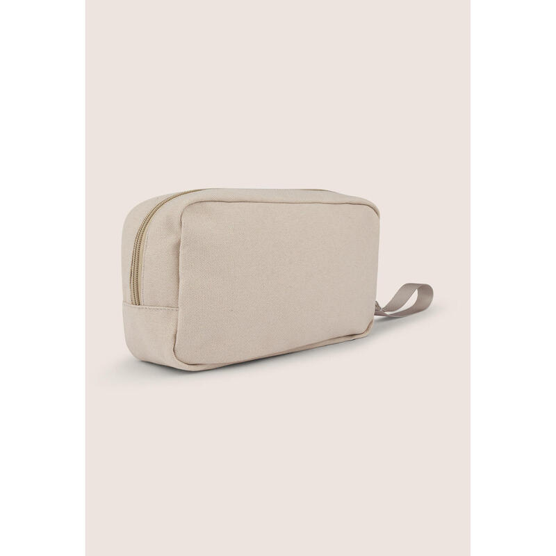Trousse en toile unicolore