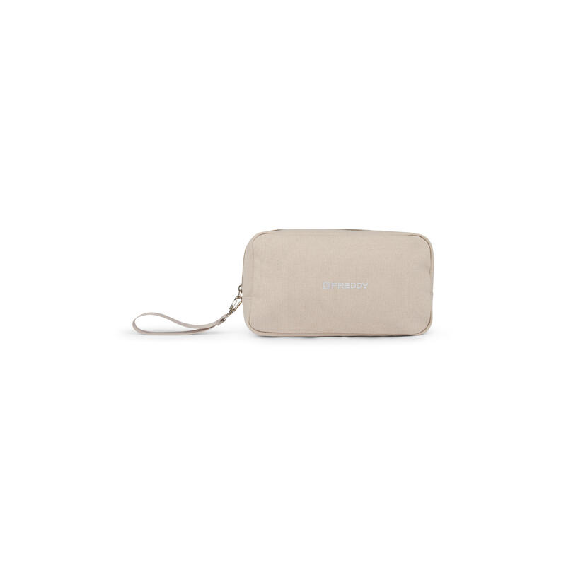Trousse en toile unicolore