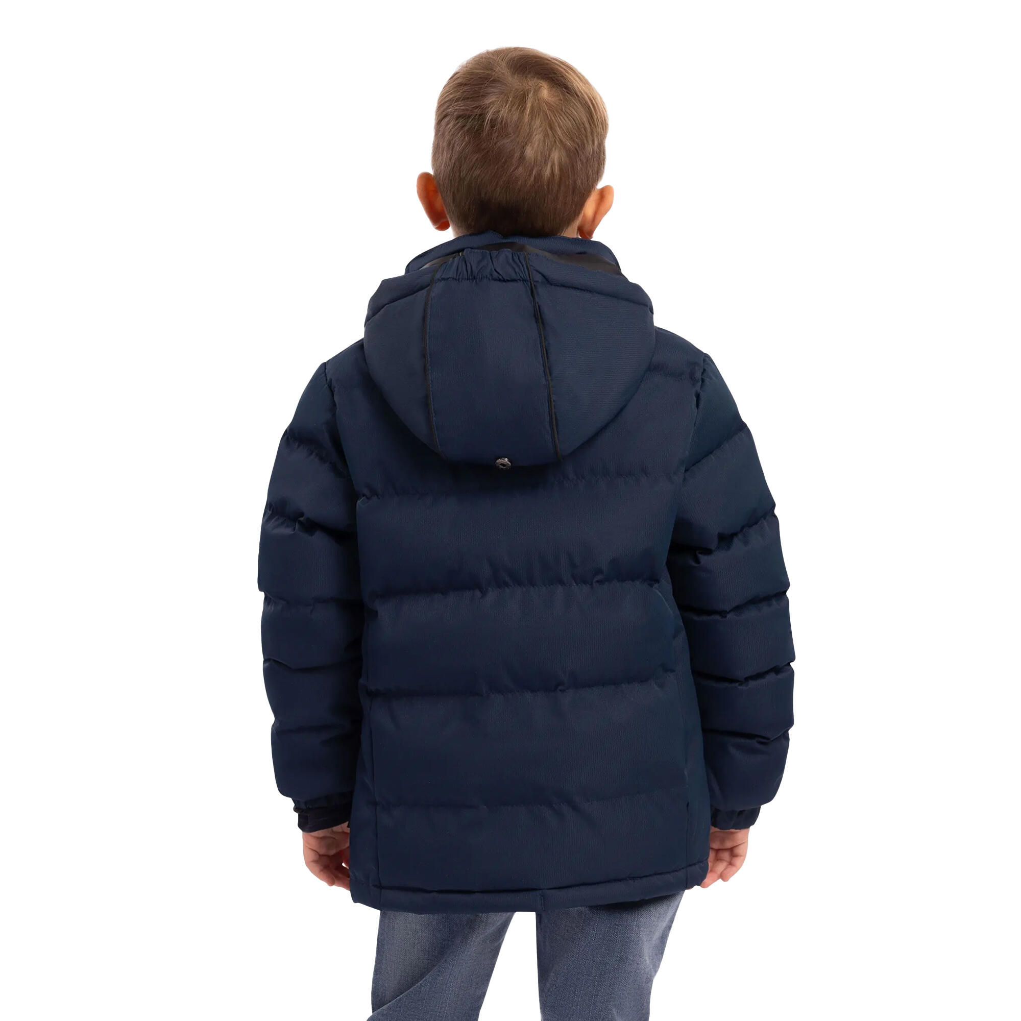 Tuff Giacca Con Cappuccio Bambino Trespass Blu Navy 3/5