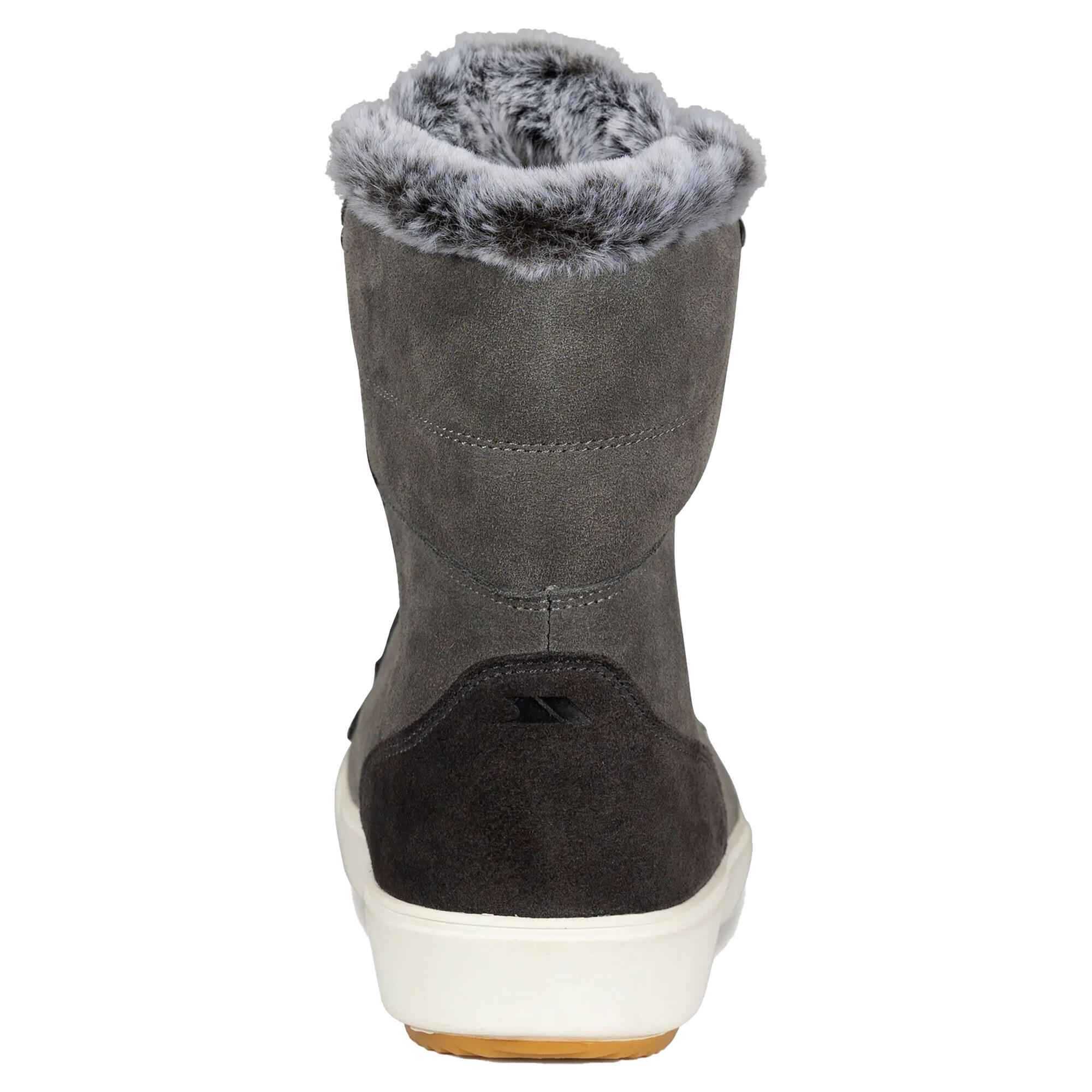 Schneestiefel "Korinna", Wildleder Damen Grau 2/5