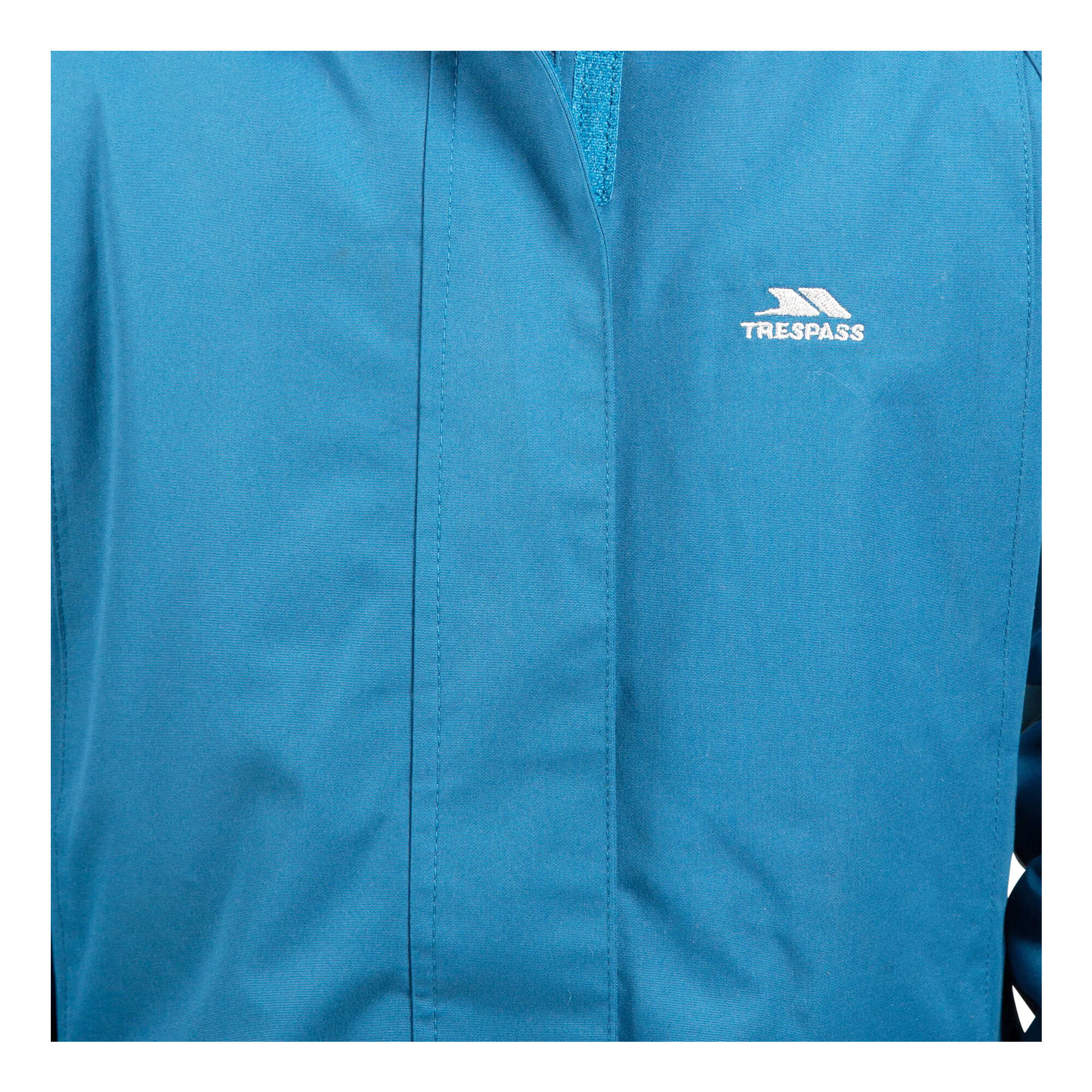 Parka impermeable modelo Fame infantil Azul Cósmico 3/5