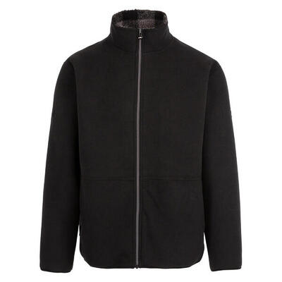 Giacca In Pile Uomo Trespass Tatsfield Nero