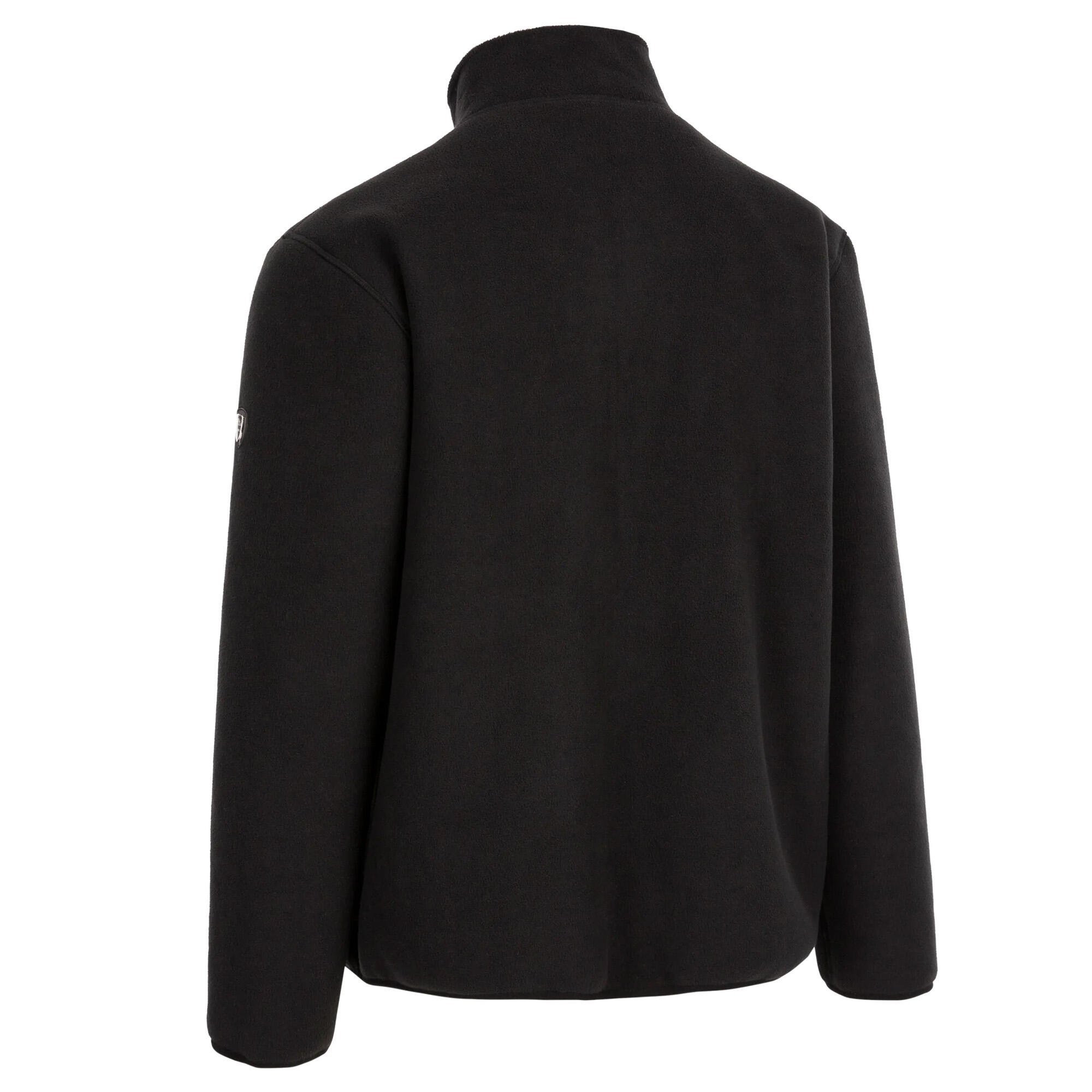 Giacca In Pile Uomo Trespass Tatsfield Nero 2/5