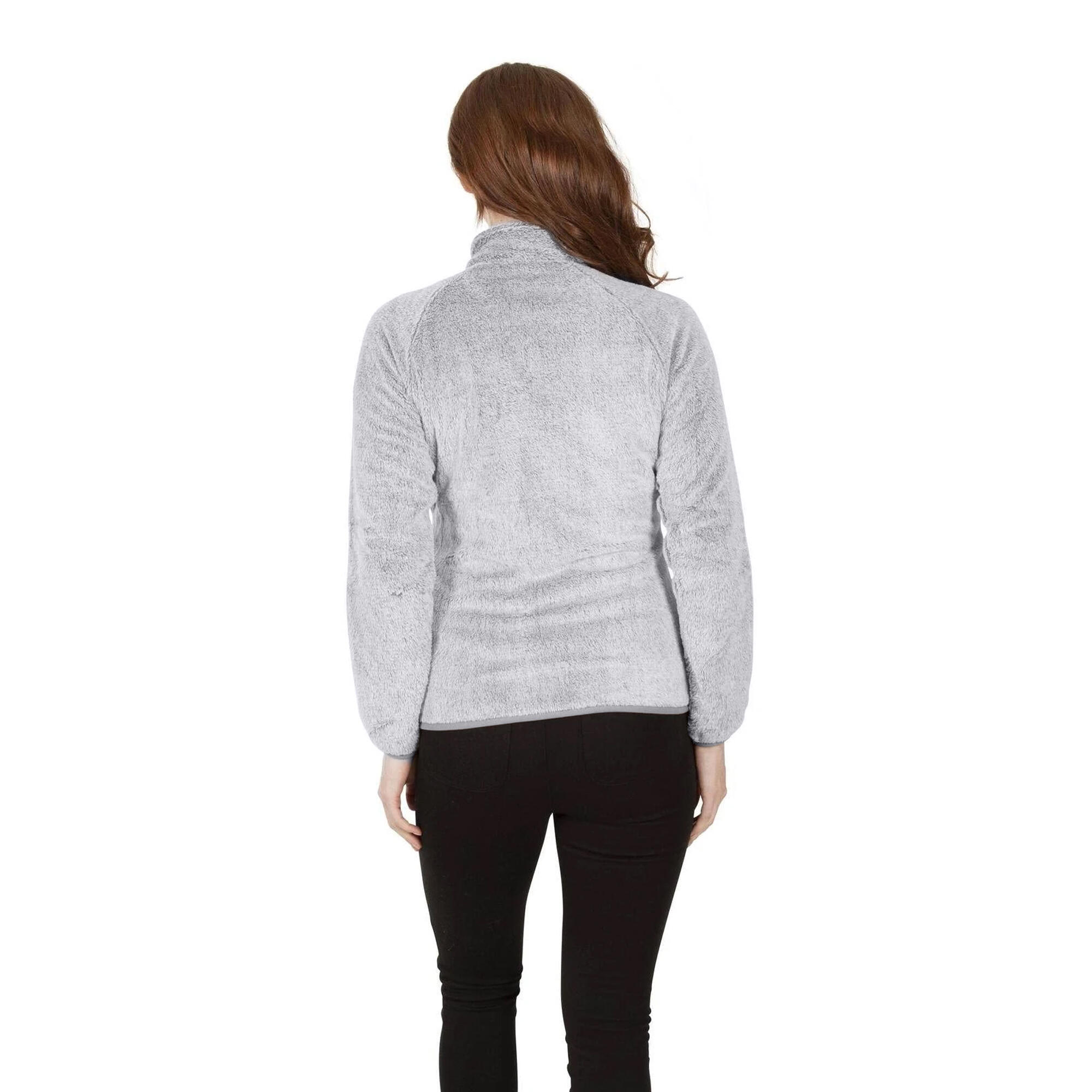 Giacca In Pile Inverno Donna Trespass Telltale Grigio Argento 3/5