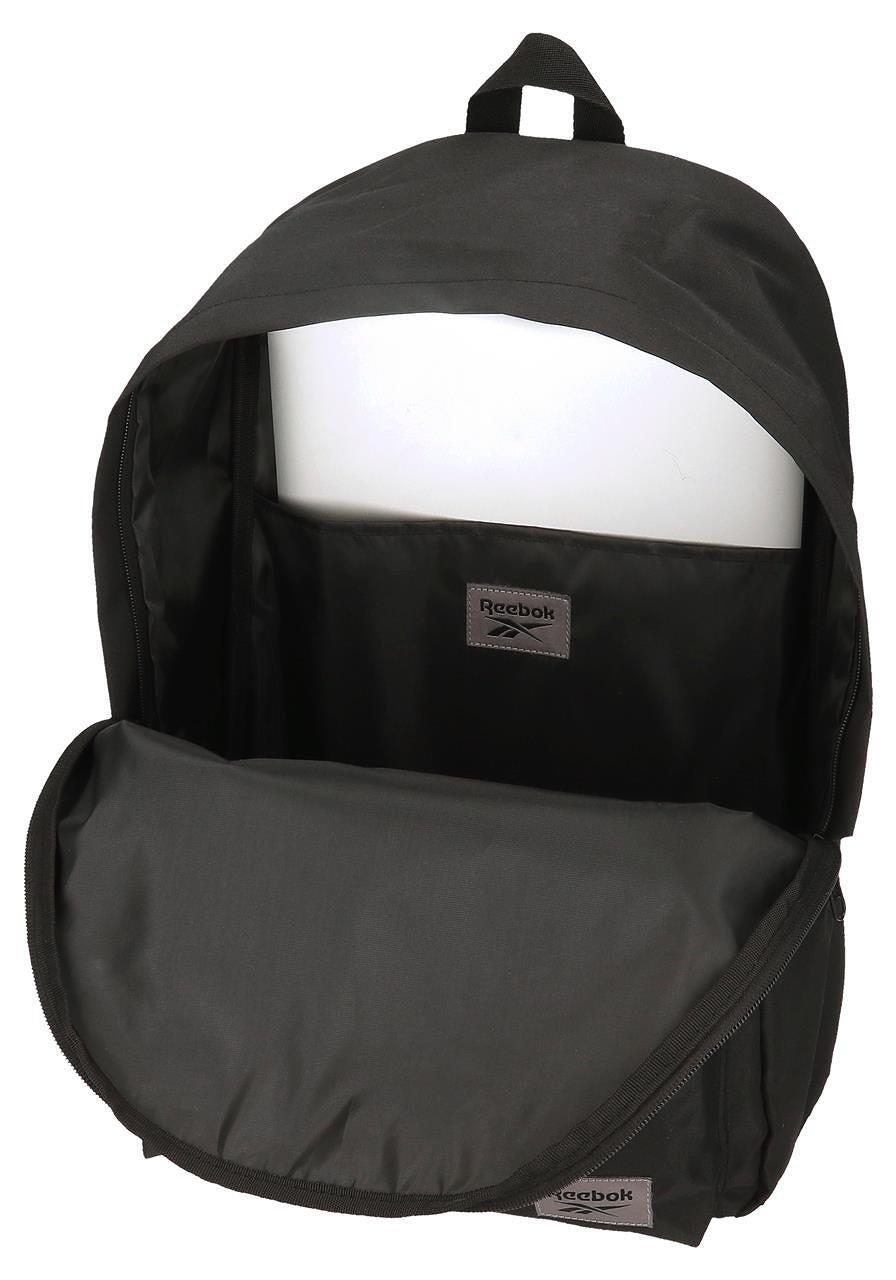 Zaino scolastico Reebok Melbourne per ragazzi 45cm nero 2/5