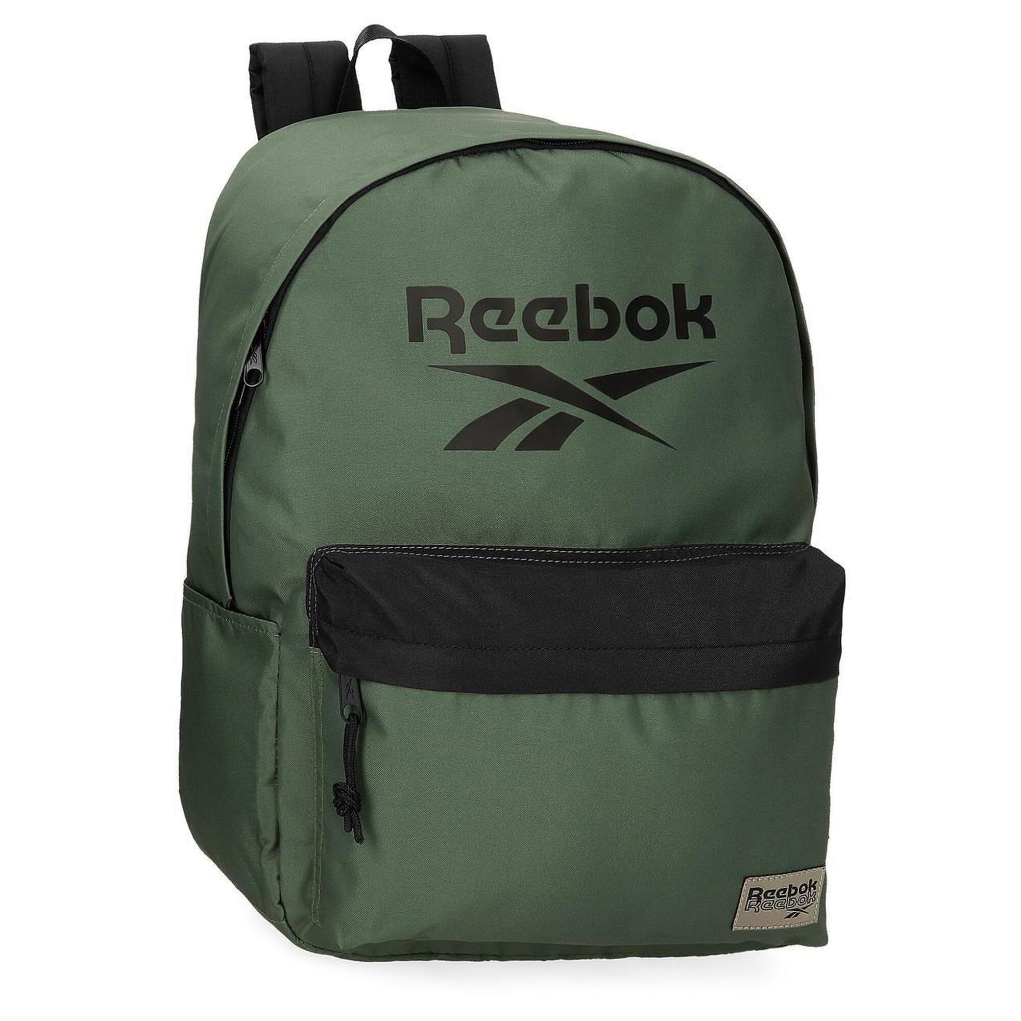 Mochila escolar de dois compartimentos adaptável ao carrinho Reebok Darwin 45cm