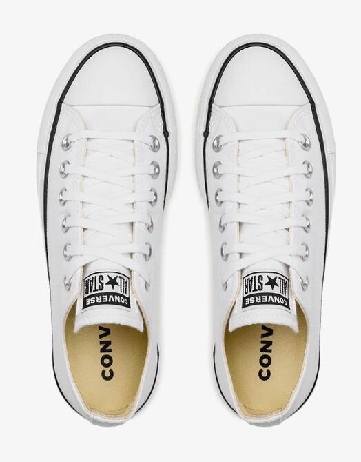 Calçado Converse Chuck Taylor All Star Lift Ox, Branco, Mulheres 6/7
