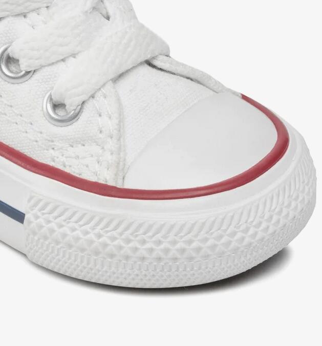 Zapatillas Converse Chuck Taylor All Star Hi, Blanco, Niños 6/6