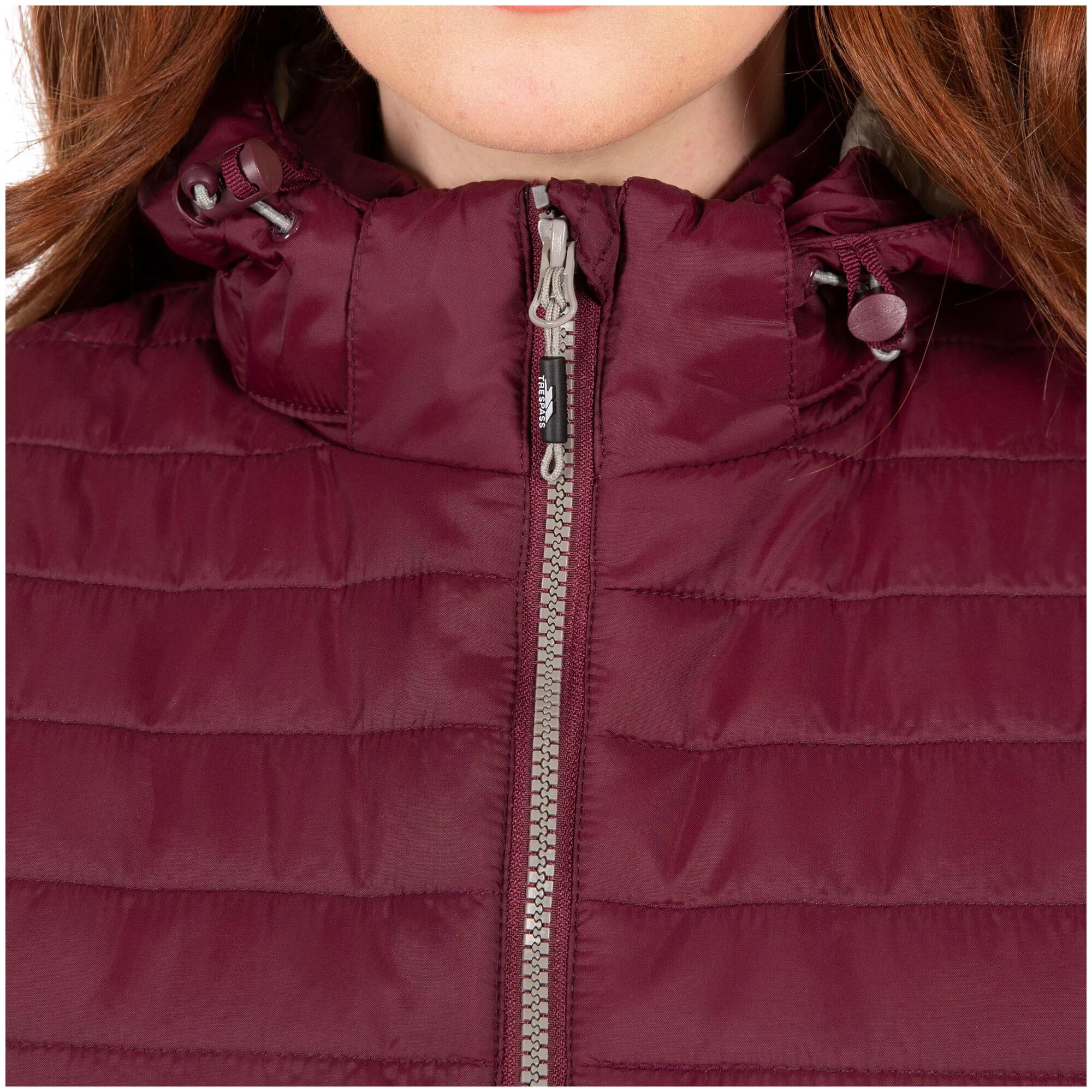 Chaleco Casual de Invierno Aretha para Mujer Higo 3/5