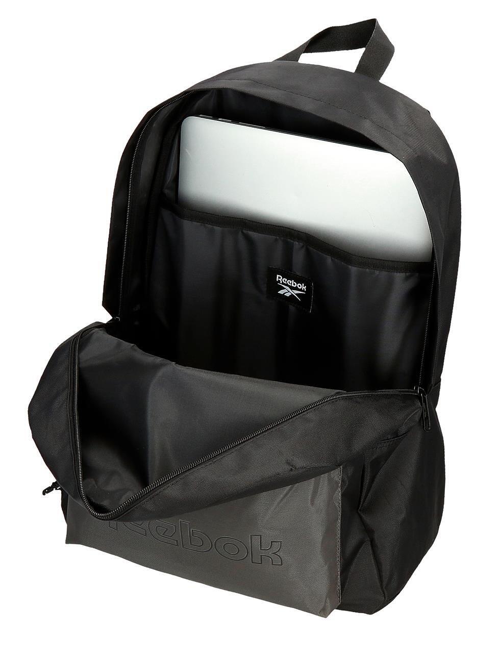 Zaino Unisex Reebok Arlo 43cm Nero 3/5