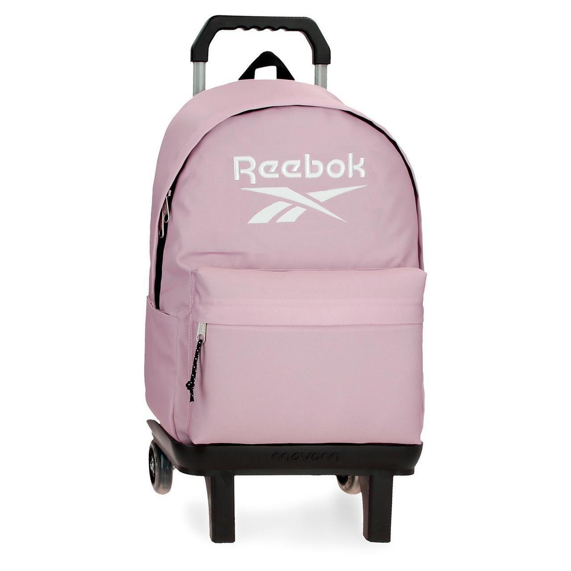 Reebok - Sac À Dos Scolaire Avec Chariot Fille Reebok Boston 44cm Rose - Sac À Dos - Rose - Kid Unique - Decathlon