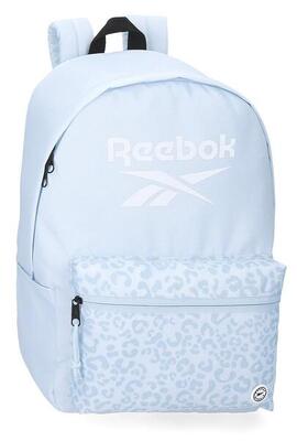 Zaino scolastico per ragazze Reebok Maura 45cm azzurro