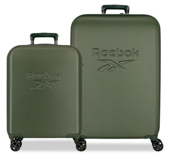 Valigia media ABS rigida Reebok Franklin 70cm 73L Kaki