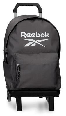 Zaino scolastico porta PC con carrello Unisex Reebok Boston 44cm Grigio