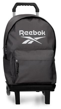 Sac à dos scolaire pour ordinateur avec chariot Unisexe Reebok Boston 44cm Gris