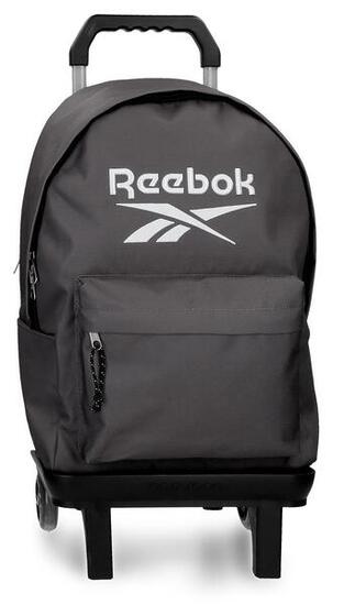 Zaino scolastico porta PC con carrello Unisex Reebok Boston 44cm Grigio