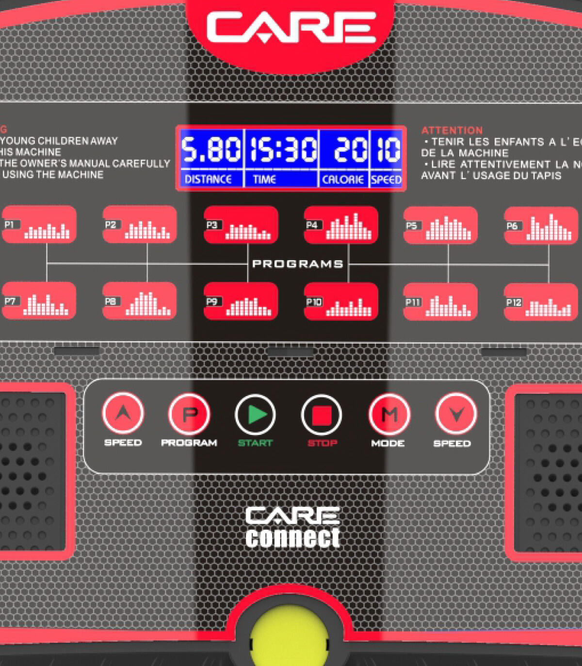 Tapis de course connecté - 14km/h - CARE - KINOMAP 7/8