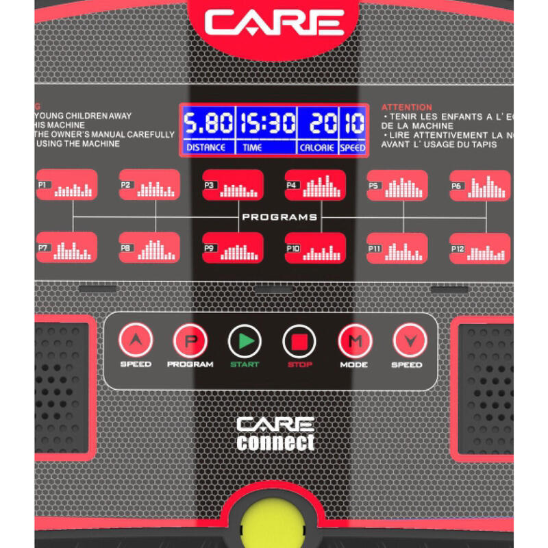 Tapis de course connecté - 14km/h - CARE - KINOMAP