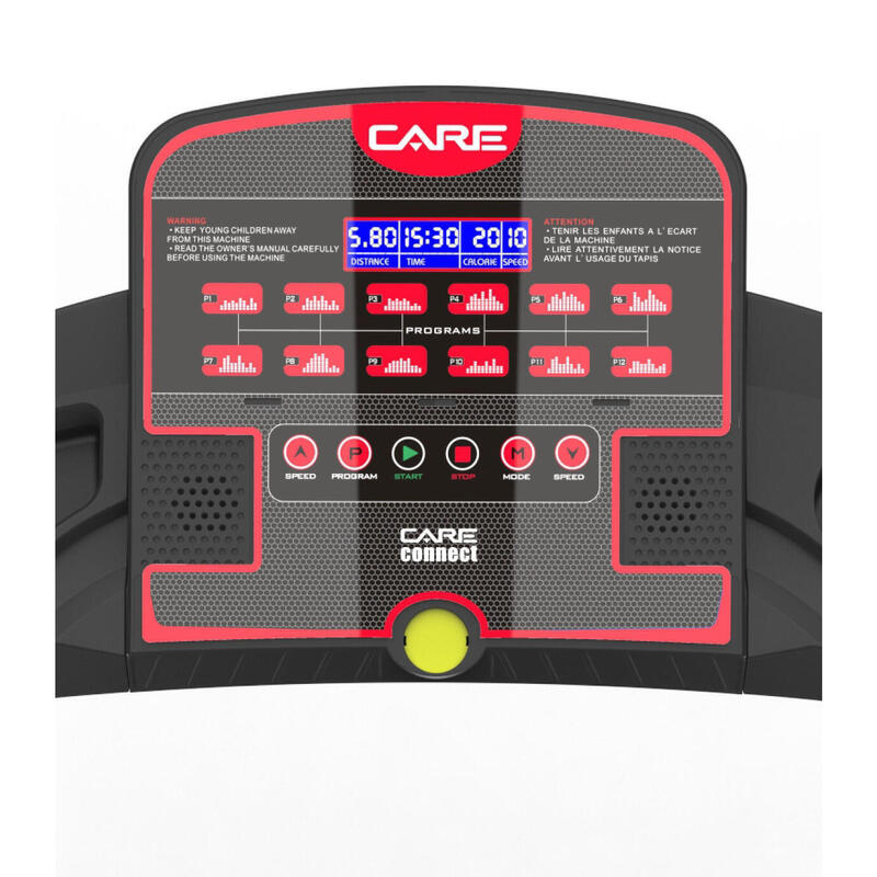 Tapis de course connecté - 14km/h - CARE - KINOMAP