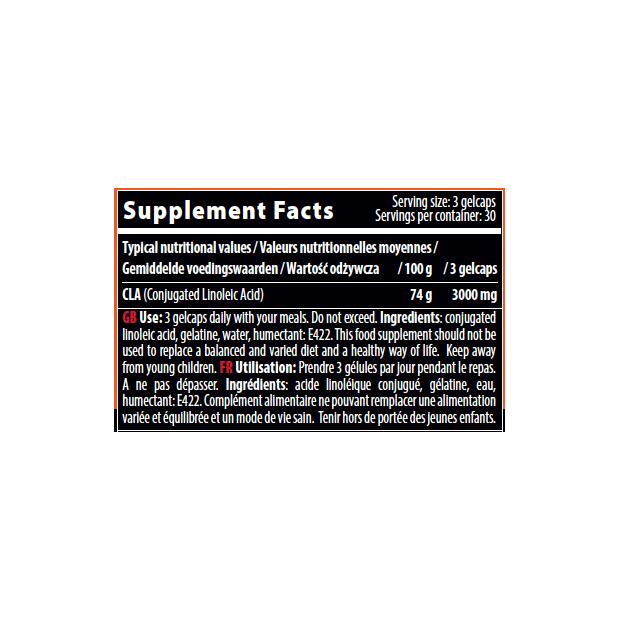 CLA 1000 mg - 90 gélules 4/4