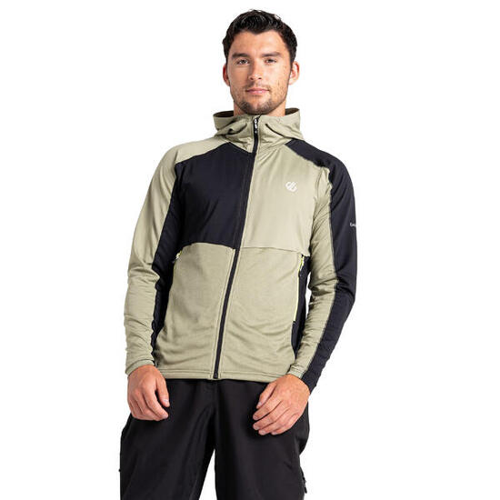 Assimilate" Midlayer mit Kapuze für Herren Ölgrün/Grünalgen/Schwarz