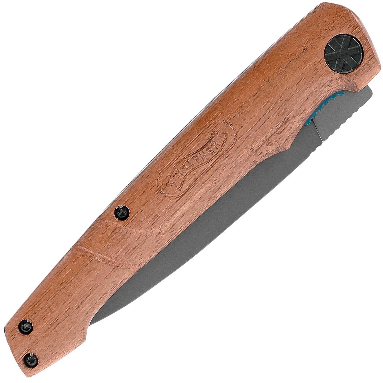 Walther Taschenmesser Wood BWK1 mit Walnussholz Griff 4/6