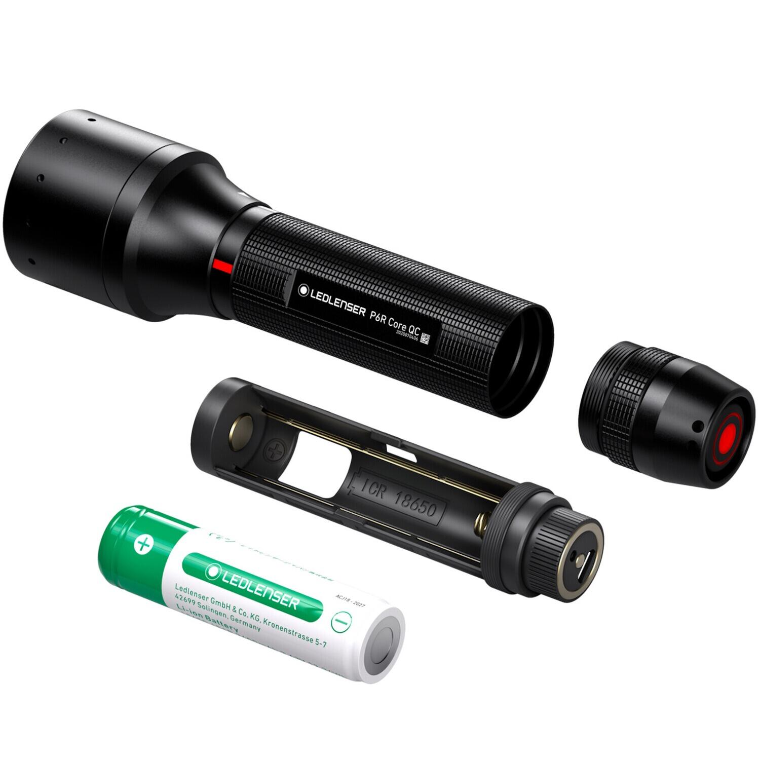 Taschenlampe Ledlenser P6R CORE QC 5/7