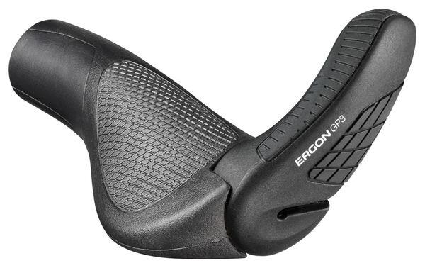 Puños ERGON con extremo de barra GP3 Negro 2/3