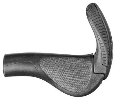 Ergon GP3 ergonomische Griffe mit Bar End, schwarz