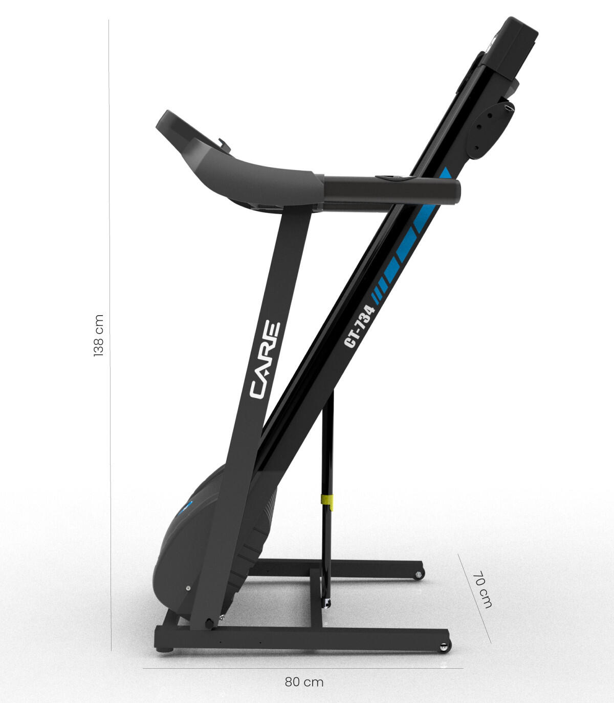 Verbonden loopband - 14km/u - CARE - KINOMAP 3/7