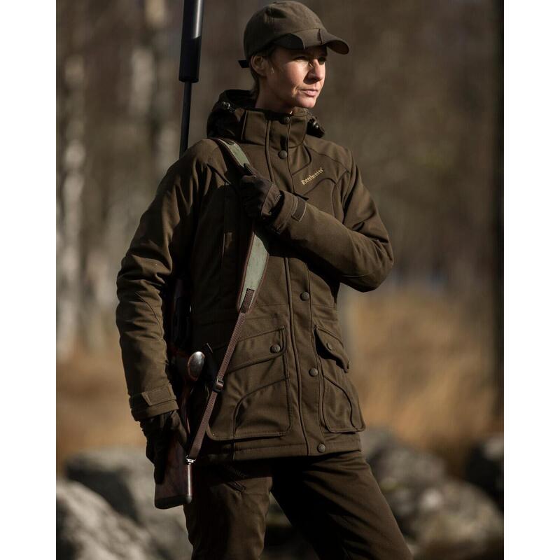 Deerhunter kalhoty Lady Mary dámské 3525/376-48 hnědé
