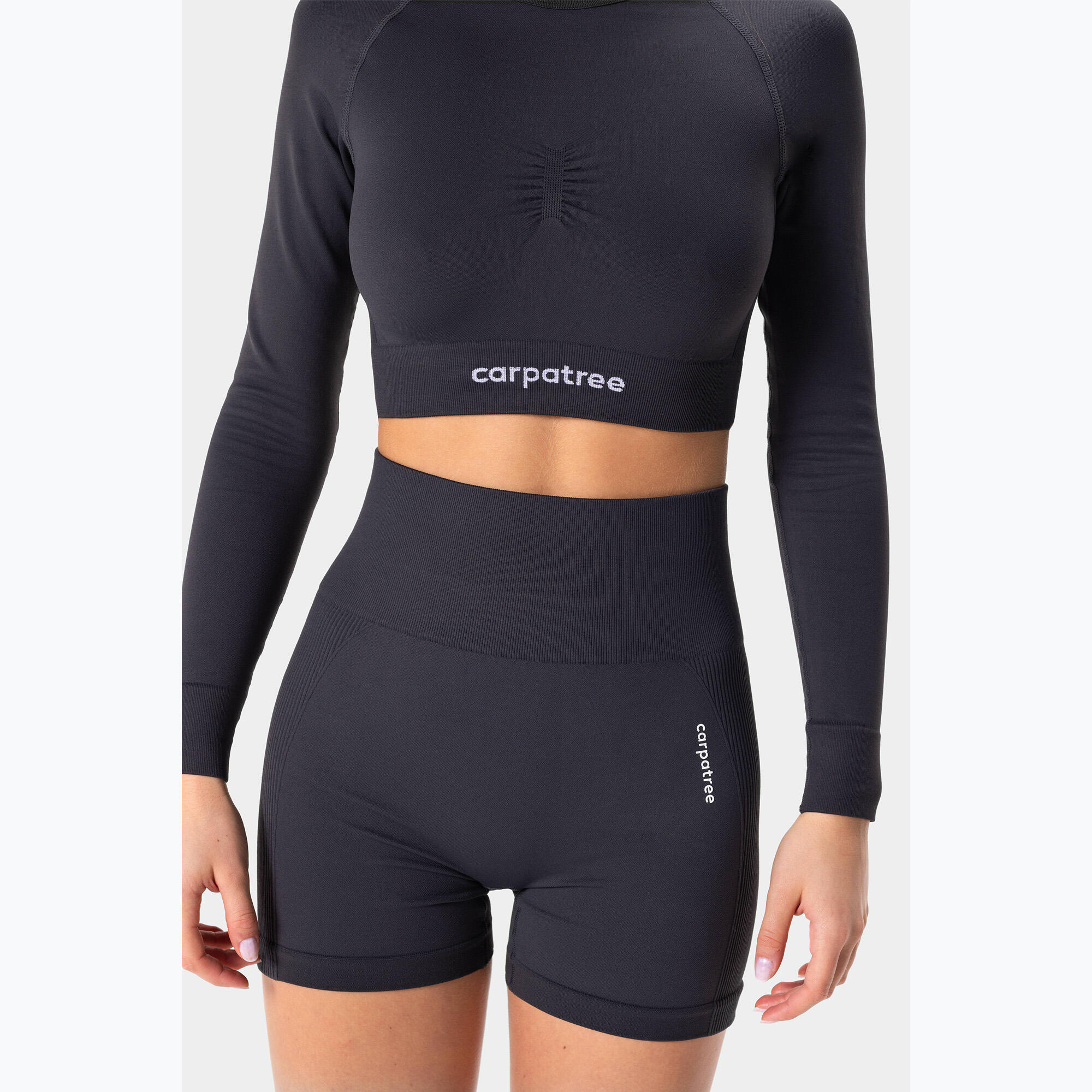 T-shirt de sport à manches longues pour femme Carpatree Allure Seamless 3/4