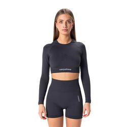 Seamless maillot d'entraînement femme à manches longues Carpatree Allure