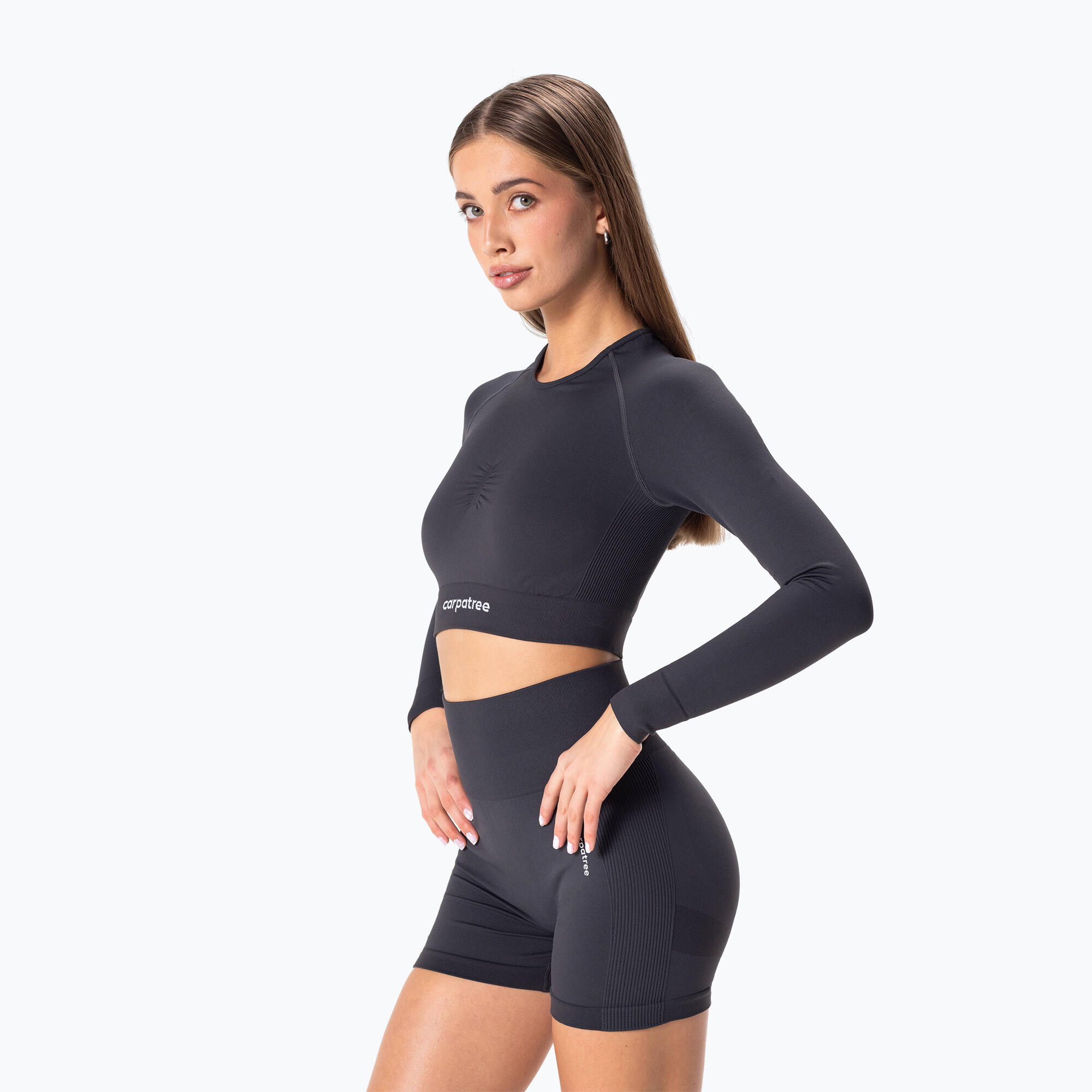 T-shirt de sport à manches longues pour femme Carpatree Allure Seamless 2/4