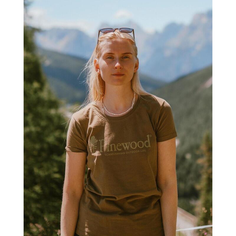 Pinewood T Shirt Extérieur Femmes Chasse Olive PINEWOOD Decathlon Pinewood T Shirt Extérieur Femmes Chasse Olive PINEWOOD Decathlon