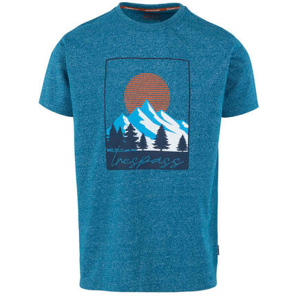 Camiseta Idukki para Hombre Naranja Óxido