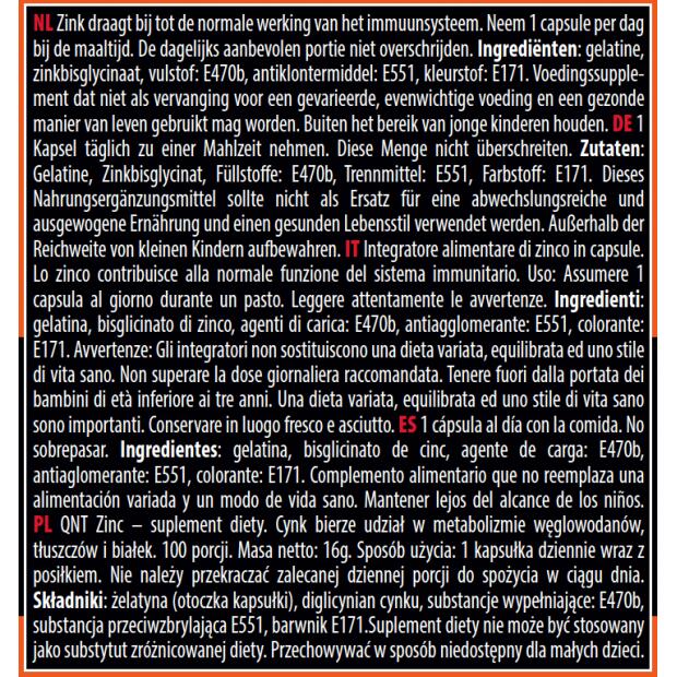 Zinc - Zinc (100 Cáps.) 4/4
