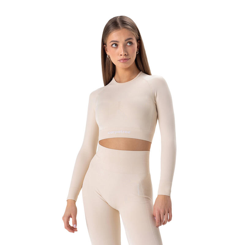 Longsleeve treningowy damski Carpatree Allure Seamless