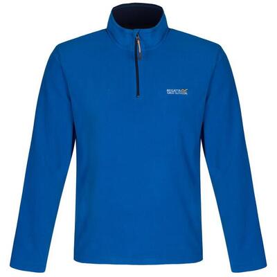 Geweldig voor buiten heren thompson half zip fleece sweater (donkerblauw)