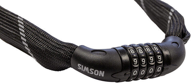 Simson Kettingslot Combo met Cijfercode - 6x100mm 2/5