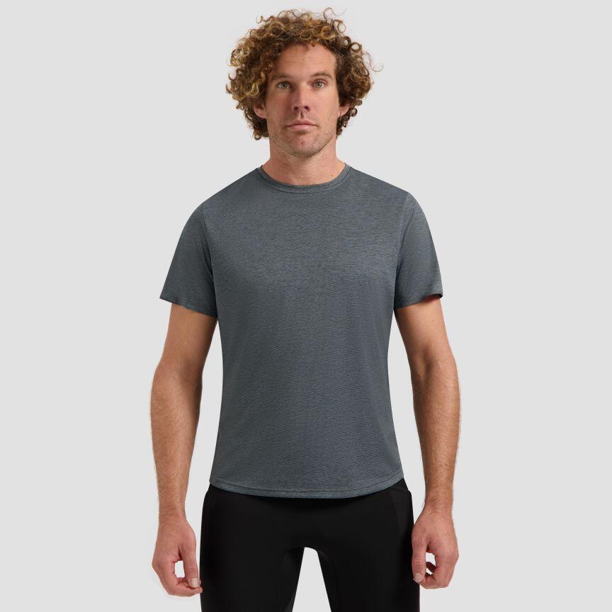 Rogelli - T-shirt De Sport Manches Courtes Homme - Distance - Maillot Manches Courtes - Bleu - 52 2xl - Decathlon